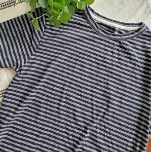 Merona | Navy White Stripe Tee